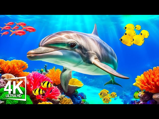 Living Jewels Of The Deep 4K VIDEO (ULTRA HD) - Immerse Yourself in a World of Colorful Marine Life