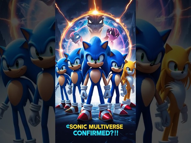 What If SEGA Created a SONIC MULTIVERSE?! 🤯🔥 #sonic  #silverthehedgehog #sonicthehedgehog#viralvideo