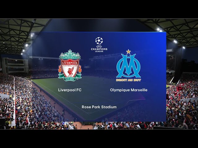 Liverpool VS Olympique Maseille At Rose park Staduim