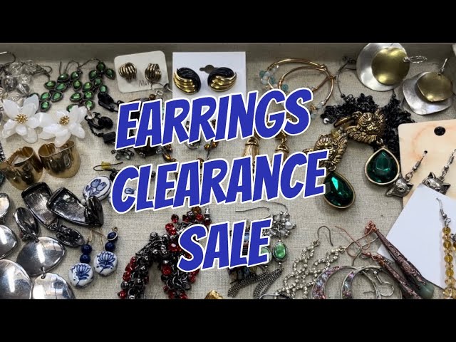 Earrings Clearance Pop Up Sale!