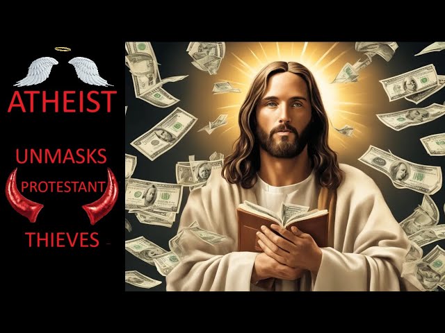 Atheist proves protestdumbs are thieves and scammers by using their own King James bible! Checkmate!