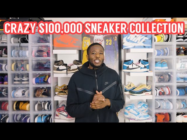 MY CRAZY $100,000 SNEAKER COLLECTION!!