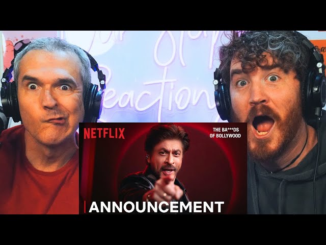 The Ba***ds of Bollywood | Title Reveal | Shahrukh Khan | REACTION!!