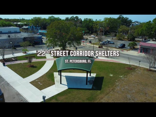 22nd Street Corridor Improvements Shelter