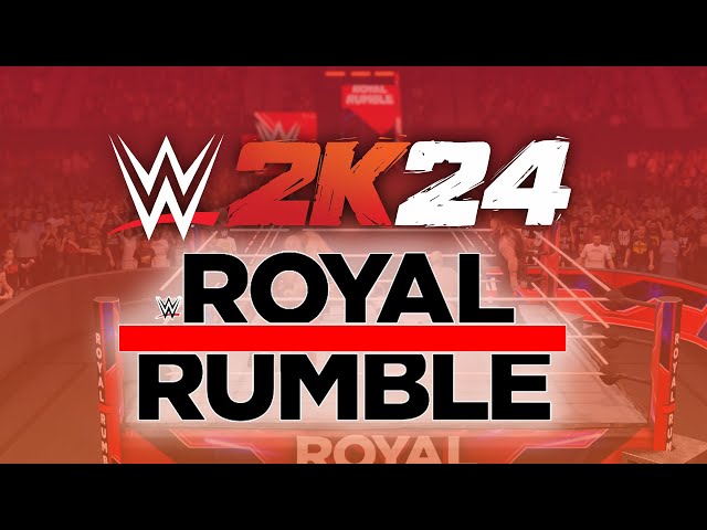 WWE 2K24 CPU Royal Rumble