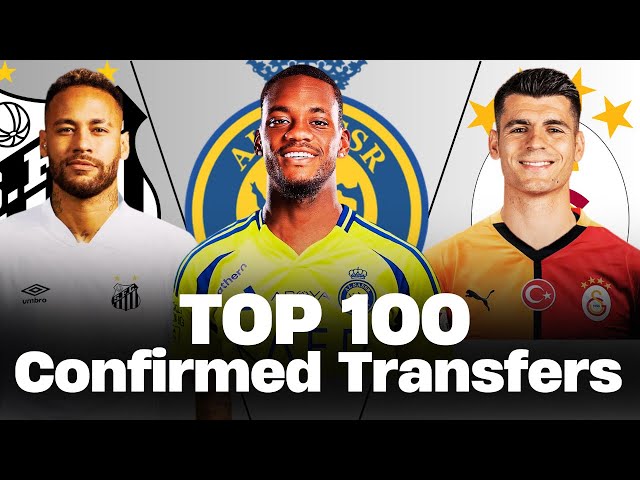 🔥 TOP 100 CONFIRMED JANUARY TRANSFERS 2025! 🤪🔥 FT. Duran, Neymar, Morata...