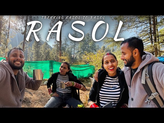 Most Dengerous Trekking Kasol To Rasol 😡 - | Distance 8Km | - | Honeymoon Days - 2 l