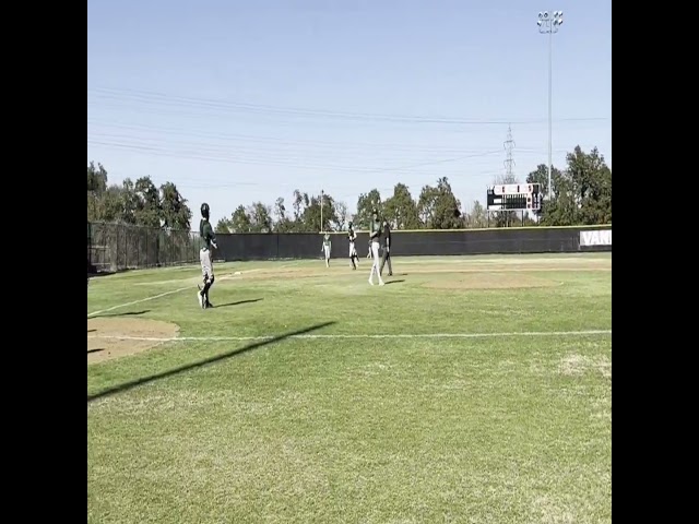 Football star can swing it too ⚾️