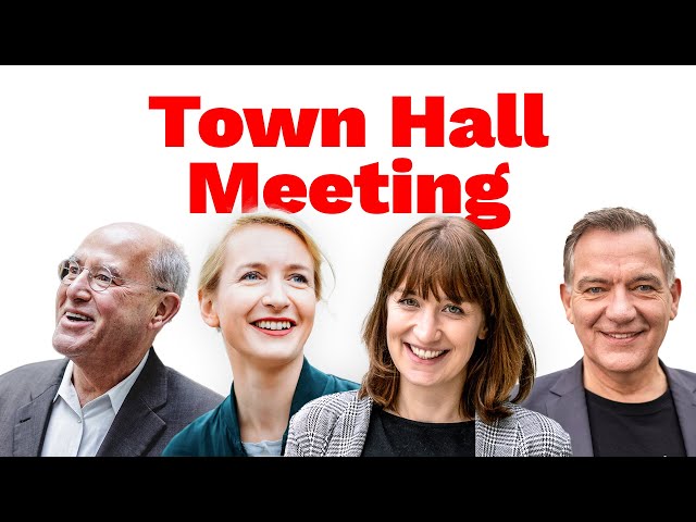 Town Hall Meeting mit Heidi Reichinnek, Ines Schwerdtner, Gregor Gysi & Jan van Aken!