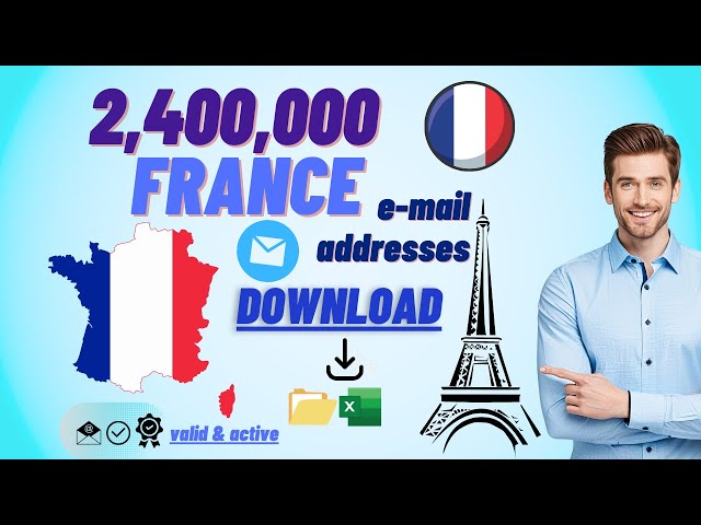 How to DOWNLOAD 2.4 Million France Consumers Email Database (2025)