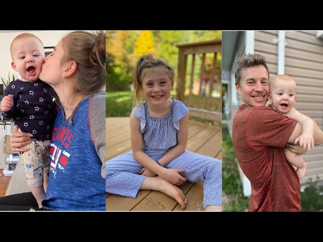 Day in the Life || 7 month & 9 Year Old