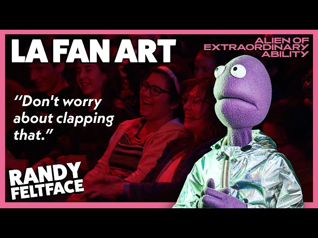 Randy Feltface | LA Fan Art Crowd Work