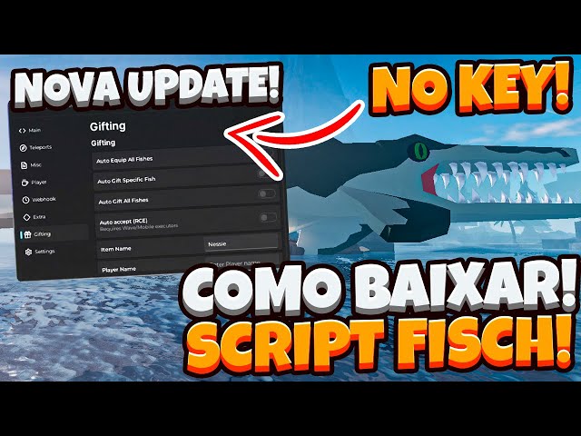 Como Baixar e Colocar SCRIPT no Fisch (CELULAR/MOBILE) | Instalar Executor Roblox/Usar Script