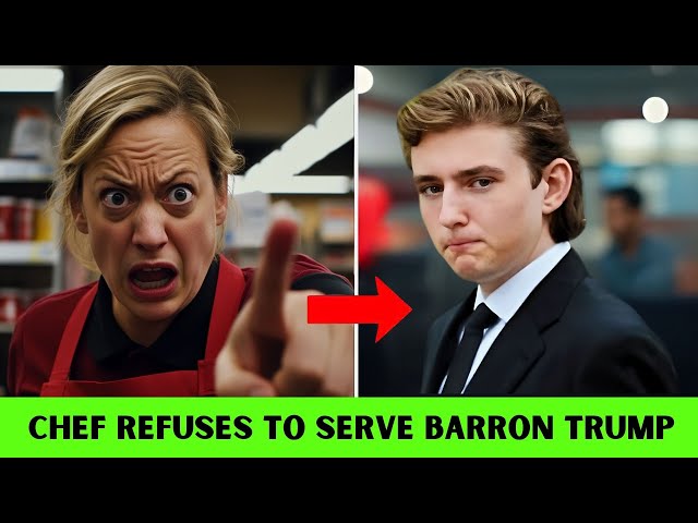 Angry Cashier Insults Barron Trump—What Happens Next Leaves Her in Tears!