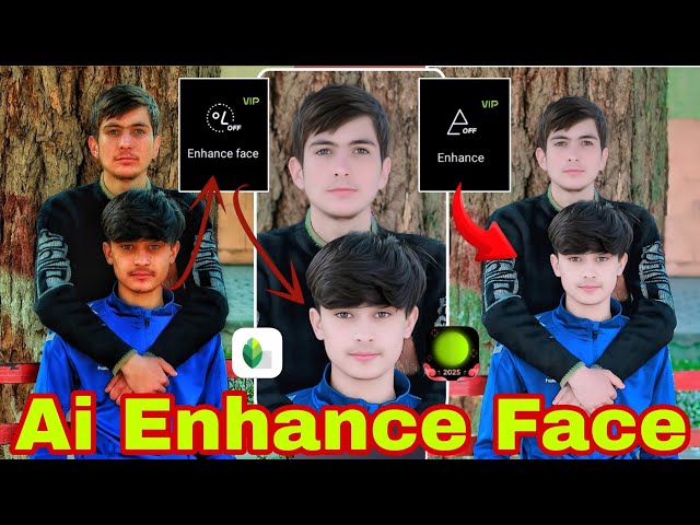 Ai Enhance Face Photo Editing | Hypic And Snapseed Face Smooth | Ai Face Enhance