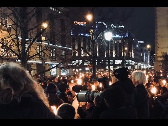 Nobel Peace Prize Concert 2017 Torchlight Parade in 360 VR