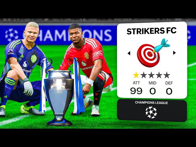 Can I Win UCL with Strikers Only?