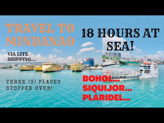 Visit to Mindanao-- Pier 1 Cebu, Bohol, Larina Siquijor, Plaridel🇵🇭🏍🛳 I Nick Christian Vlog