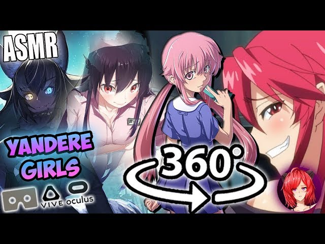 Yandere Girls Obsessed For You~ [ASMR] 360: Yandere Roleplay Full 360 VR