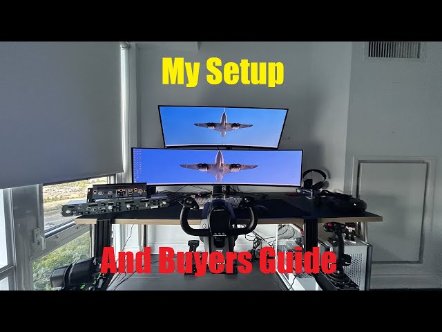 My setup/ New Flight Simmers buyers guide. #msfs2020 #dcs #flightsim