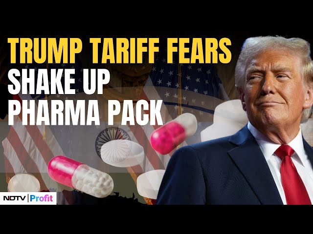 Pharma Pack In Turmoil: Trump Tariff Uncertainties Cause Concern, Impacting Indian Pharma Stocks