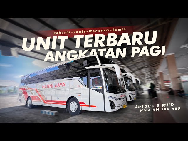 NYOBAIN BIS TERBARU MURNI JAYA, RECOMEND NGGAK YA ⁉️ - Trip Murni Jaya Jetbus 5 | Jakarta-Wonosari