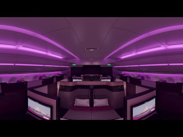 Take a 360 Tour of Qsuite - Qatar Airways New Business Class