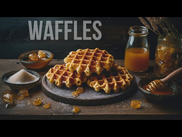 Liege Waffles At The Best - Authentic Belgian Easy Recipe To Make At Home