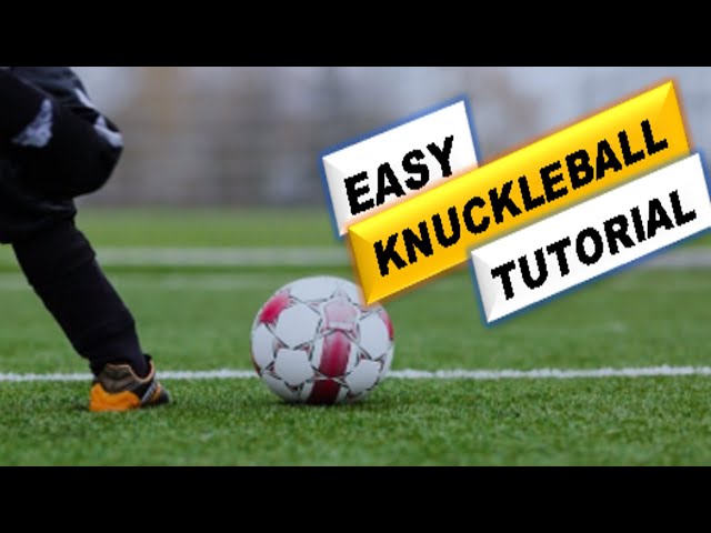 How to shoot/kick a knuckleball / Knuckleball Tutorial / Knuckleball Skill #football #soccer