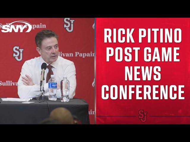 Rick Pitino 'so proud' of Kadary Richmond, entire St. John's team after taking down Marquette | SNY