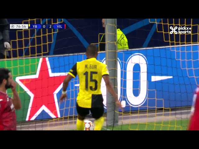 Champions League 20.10.2021 / Goal 3 Elia against Young Boys