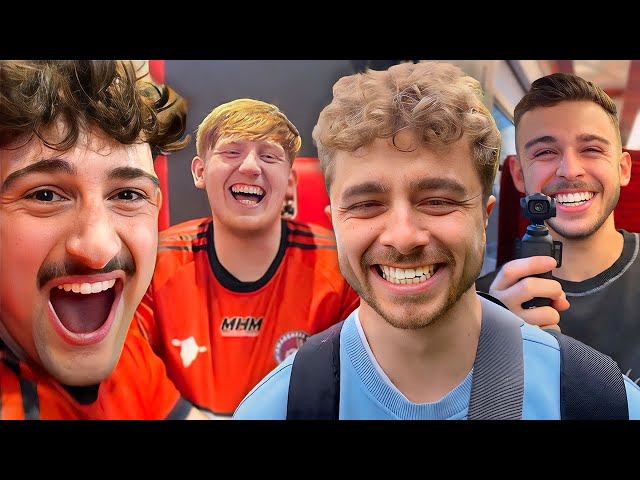 We vlogged our trip up North (ft. AngryGinge, ChrisMD, George Clarkey, ItalianBach & more)