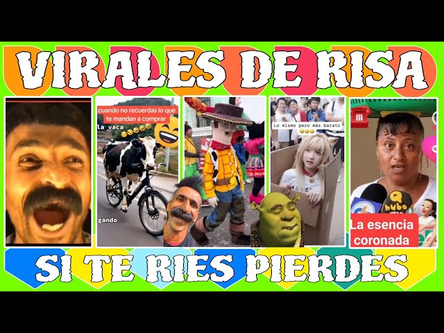 🎊🍅VIRALES DE RISA🧳🎊 SI TE RIES PIERDES DE LA SEMANA 😆😅