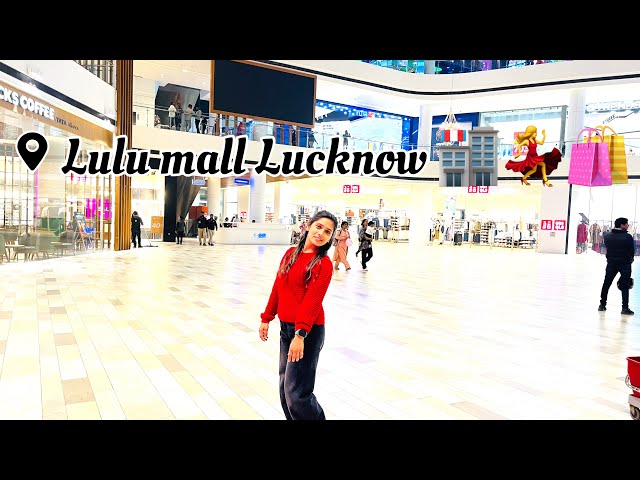 Lulu Mall Lucknow 🏬💃 | Shopping Aur Fun Vibes! | Monika yadav