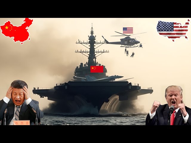 Naval Battle: US Helicopter Attacks Destroy Chinese Aircraft Carrier Within Seconds - Arma 3 Milsim