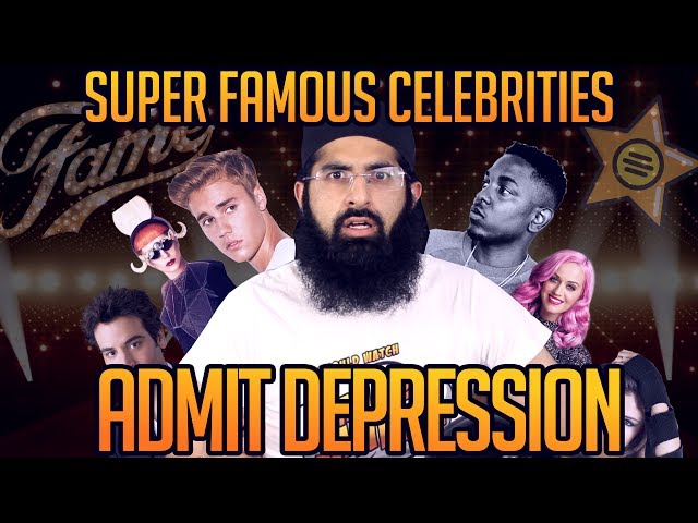 SUPER FAMOUS CELEBRITIES ADMIT DEPRESSION