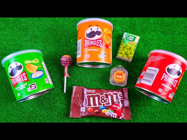 Satisfying video Asmr new popular chocolate and lollipop candy unboxing yummy gummy candy cutting