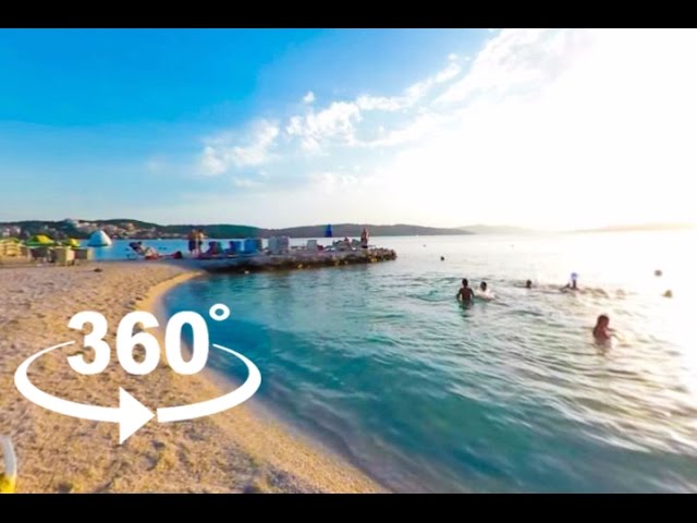 BEACH BAR FLASHBACK — TROGIR | 360º VR | Pointers Travel