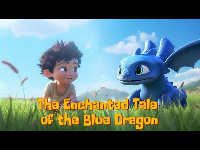 The Enchanted Tale of the Blue Dragon #bedtimestories #bluedragon #fantasy