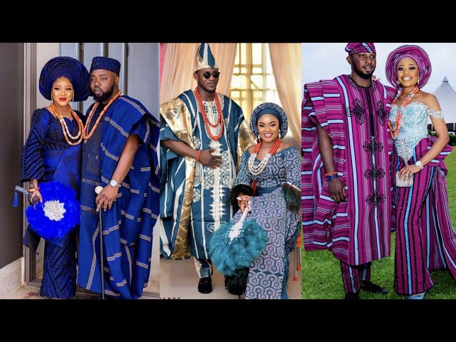 50 Aso Oke Styles For Wedding | Latest Aso Oke Styles