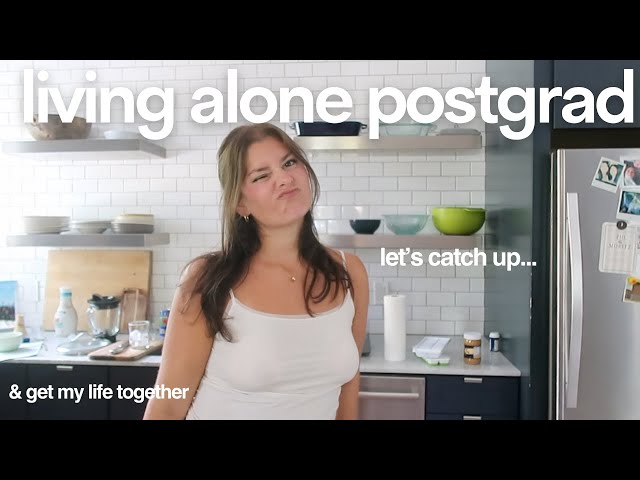 VLOG: realities of postgrad *moving, loneliness, making friends, yapping*