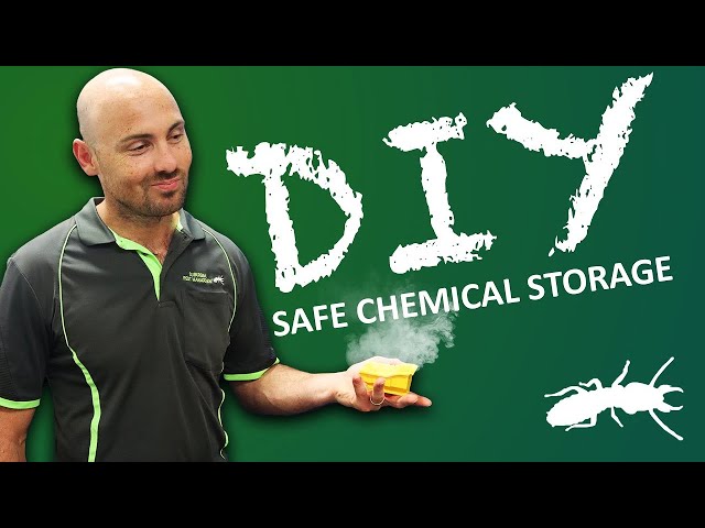 How Do I Store CHEMICALS?! (DIY Pest Control)