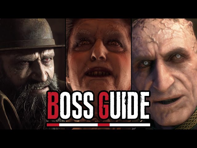 RE4 Remake Boss Guide - Del Lago, El Gigante, Mendez, Salazar, Krauser, Saddler & More!