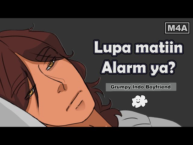 Accidentally waking Sleepy, Growling, Grumpy Boyfriend (Suara Cowok) | M4A ASMR Roleplay Indonesia