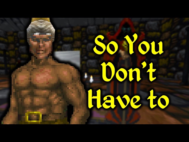 I Beat Daggerfall as a Monk