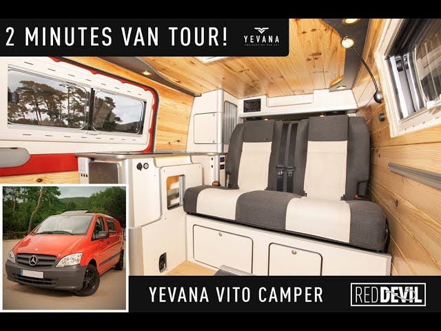 Yevana Vito Camper ❤️🚀 - Camper Van Tour