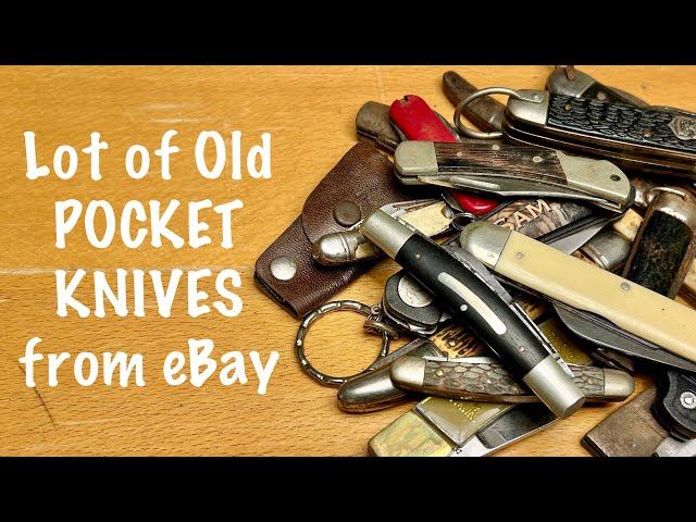 Finding a Treasure in a lot of old POCKET KNIVES from eBay - Unboxing Knife