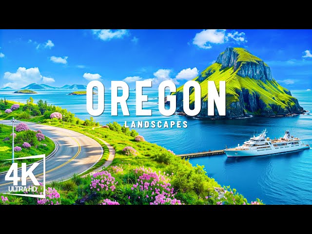 Oregon 4K - Explore The Wild Beauty Of The Pacific Northwest With Relaxing Music - 4K Video Ultra HD