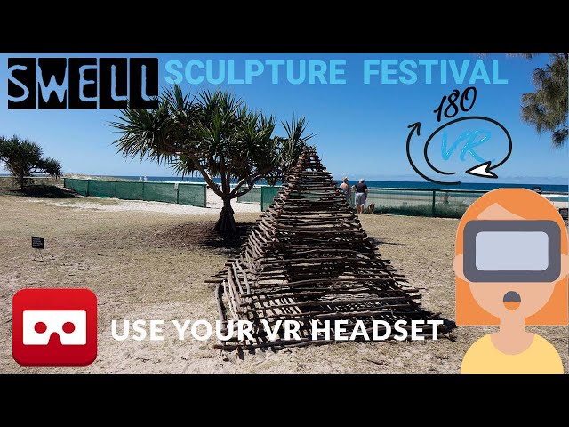 180 VR Life Footage Swell Sculptures 2020 Miles Allen - A Walk in the Forest