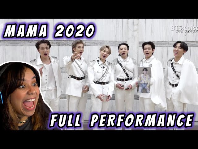 BTS (방탄소년단) Full Live Performance MAMA 2020 REACTION